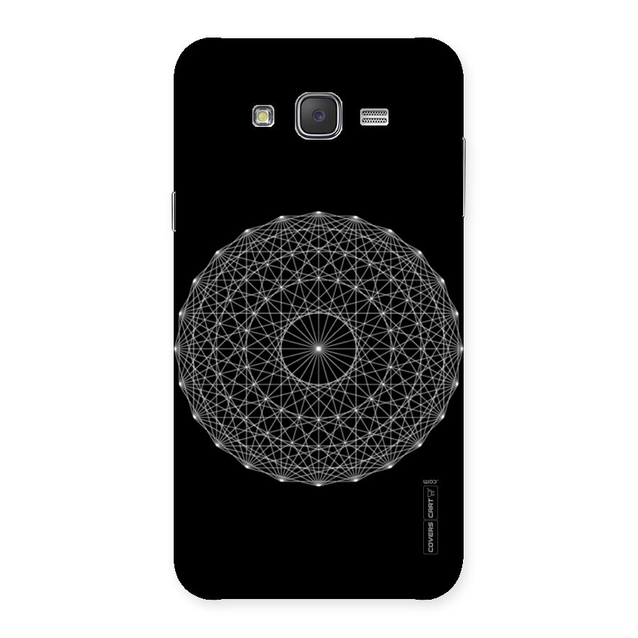 Black Clipart Back Case for Galaxy J7
