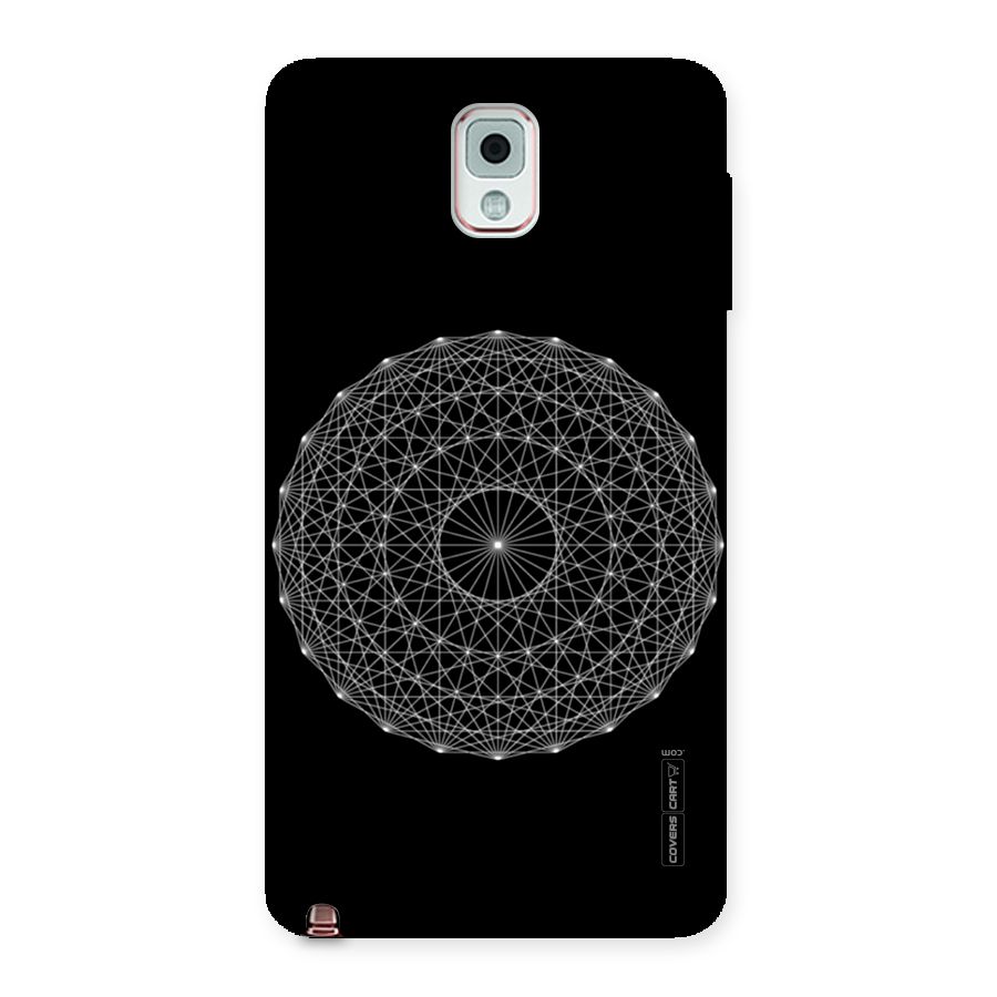 Black Clipart Back Case for Galaxy Note 3