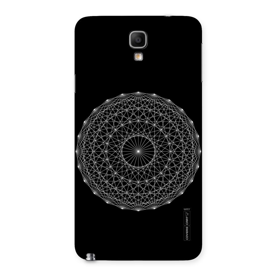 Black Clipart Back Case for Galaxy Note 3 Neo