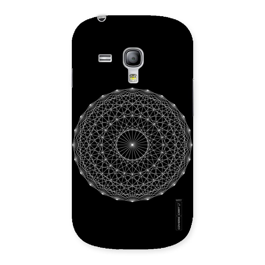 Black Clipart Back Case for Galaxy S3 Mini