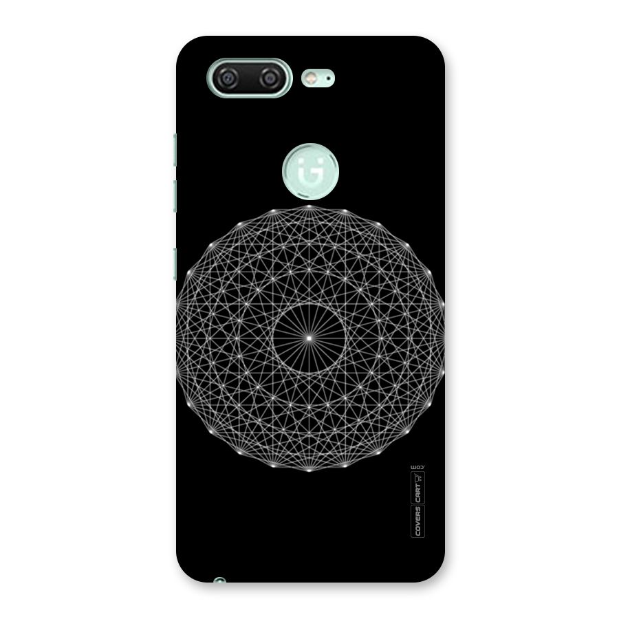 Black Clipart Back Case for Gionee S10