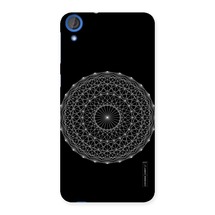 Black Clipart Back Case for HTC Desire 820