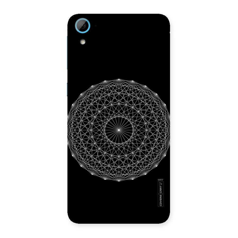 Black Clipart Back Case for HTC Desire 826