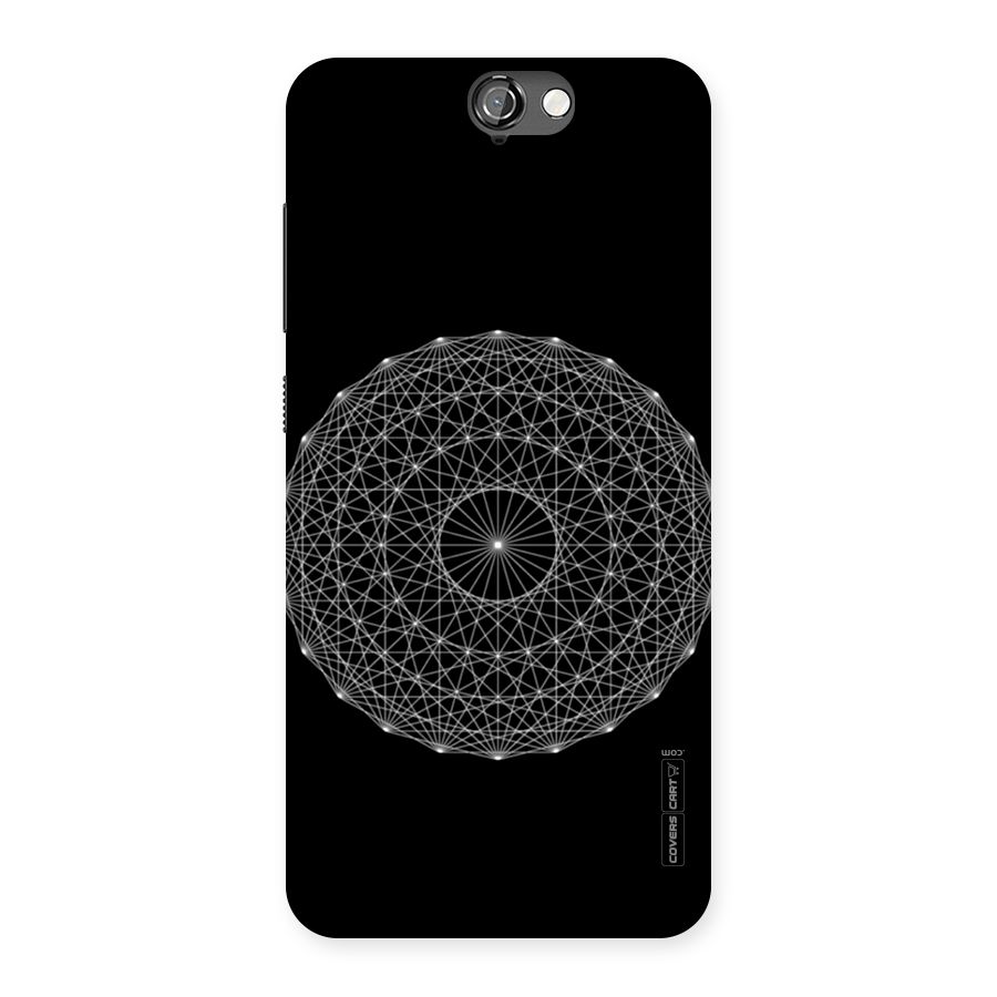 Black Clipart Back Case for HTC One A9