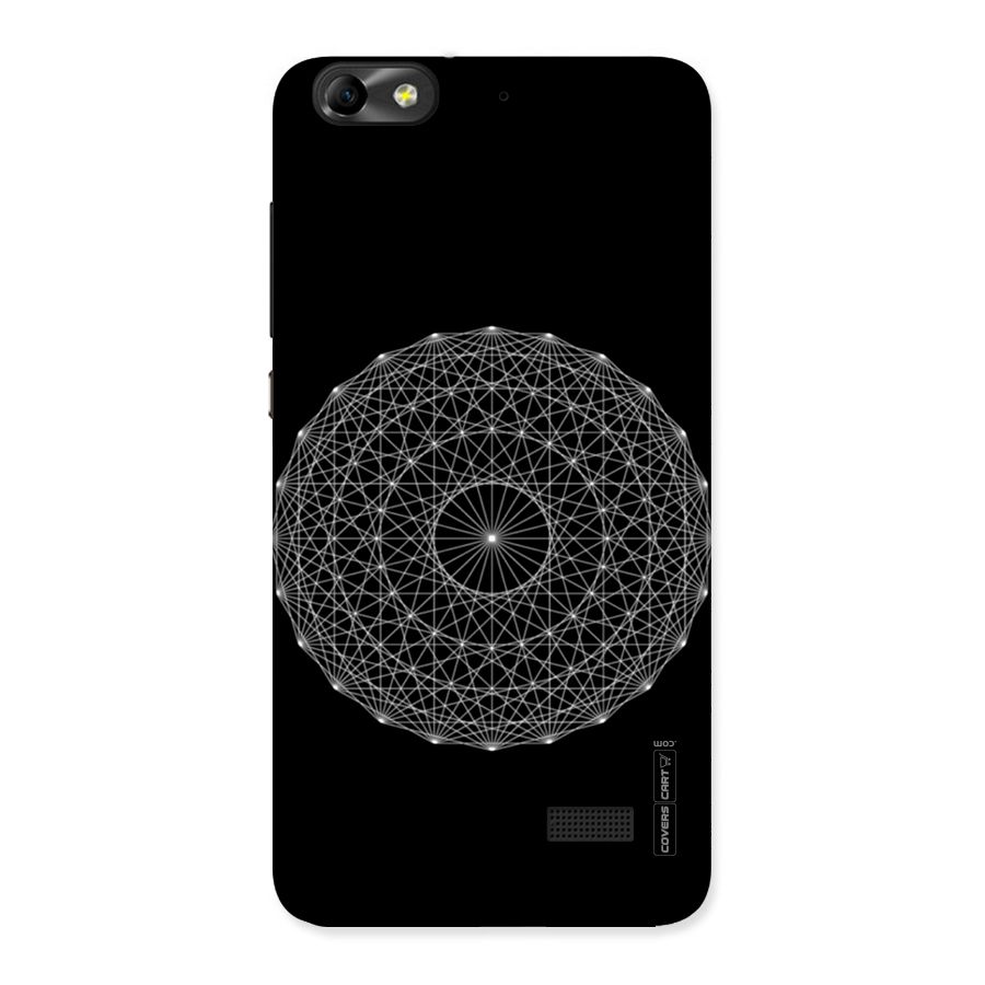 Black Clipart Back Case for Honor 4C