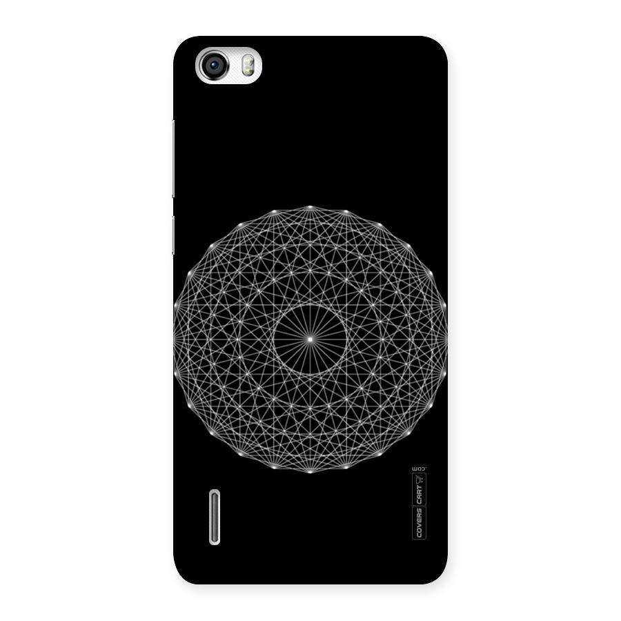Black Clipart Back Case for Honor 6