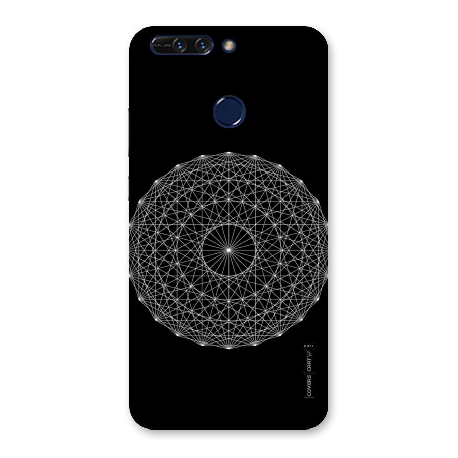 Black Clipart Back Case for Honor 8 Pro