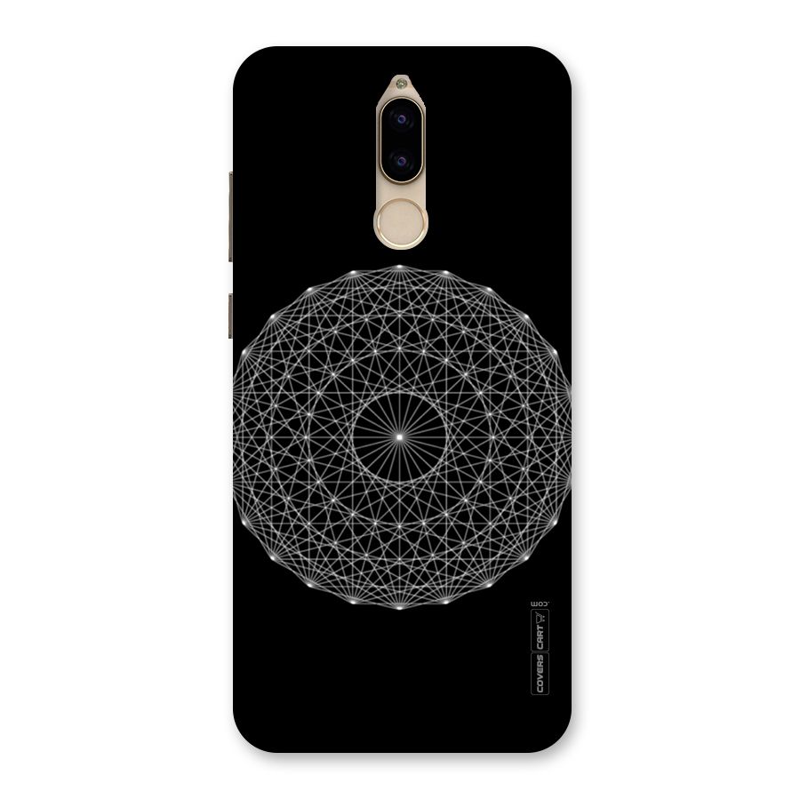 Black Clipart Back Case for Honor 9i