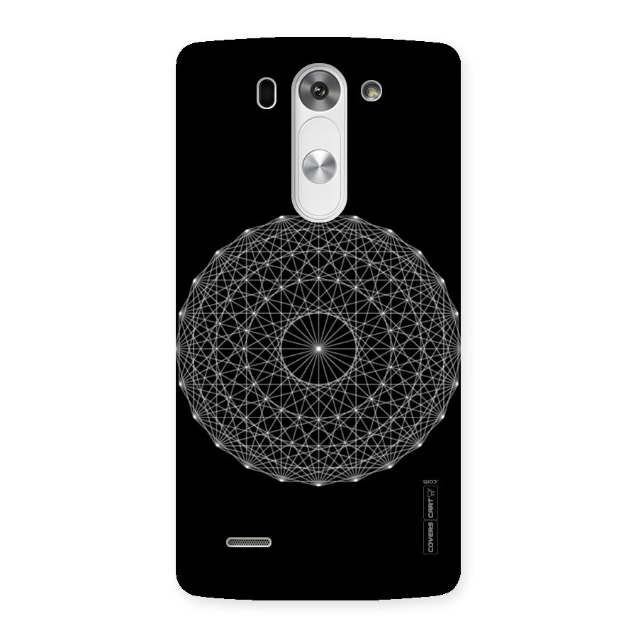 Black Clipart Back Case for LG G3 Mini