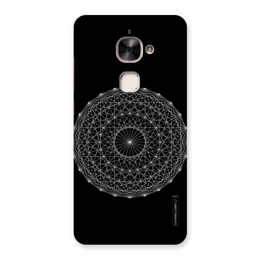 Black Clipart Back Case for Le 2