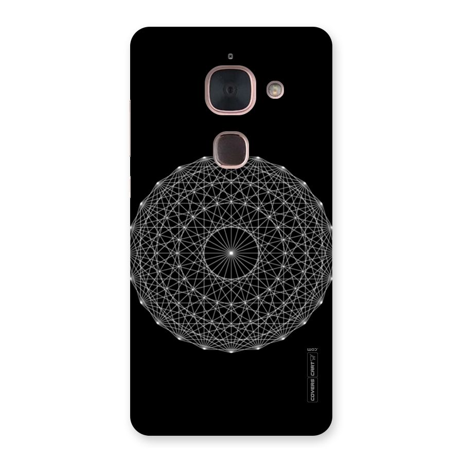 Black Clipart Back Case for Le Max 2