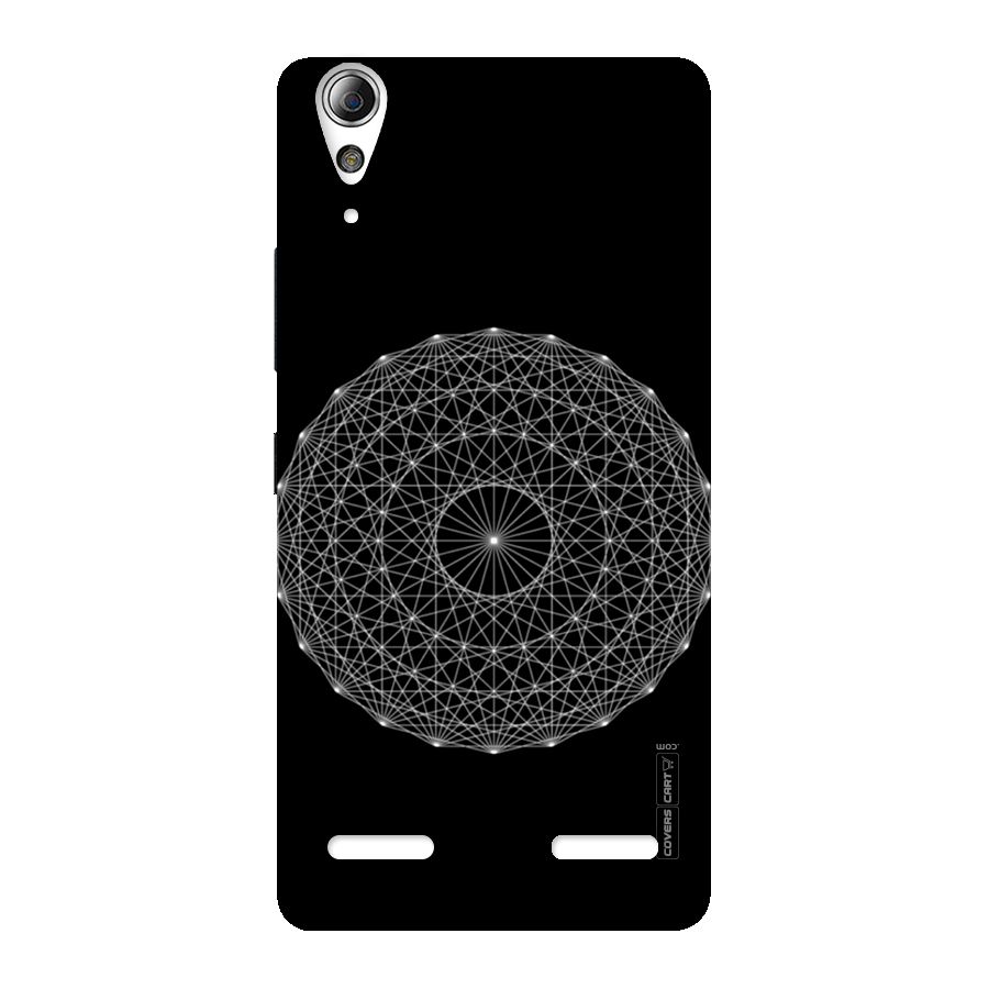 Black Clipart Back Case for Lenovo A6000