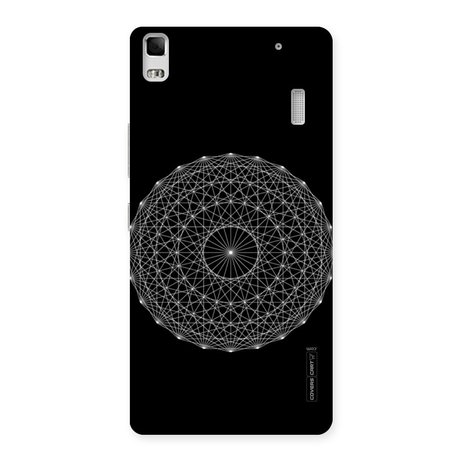 Black Clipart Back Case for Lenovo A7000