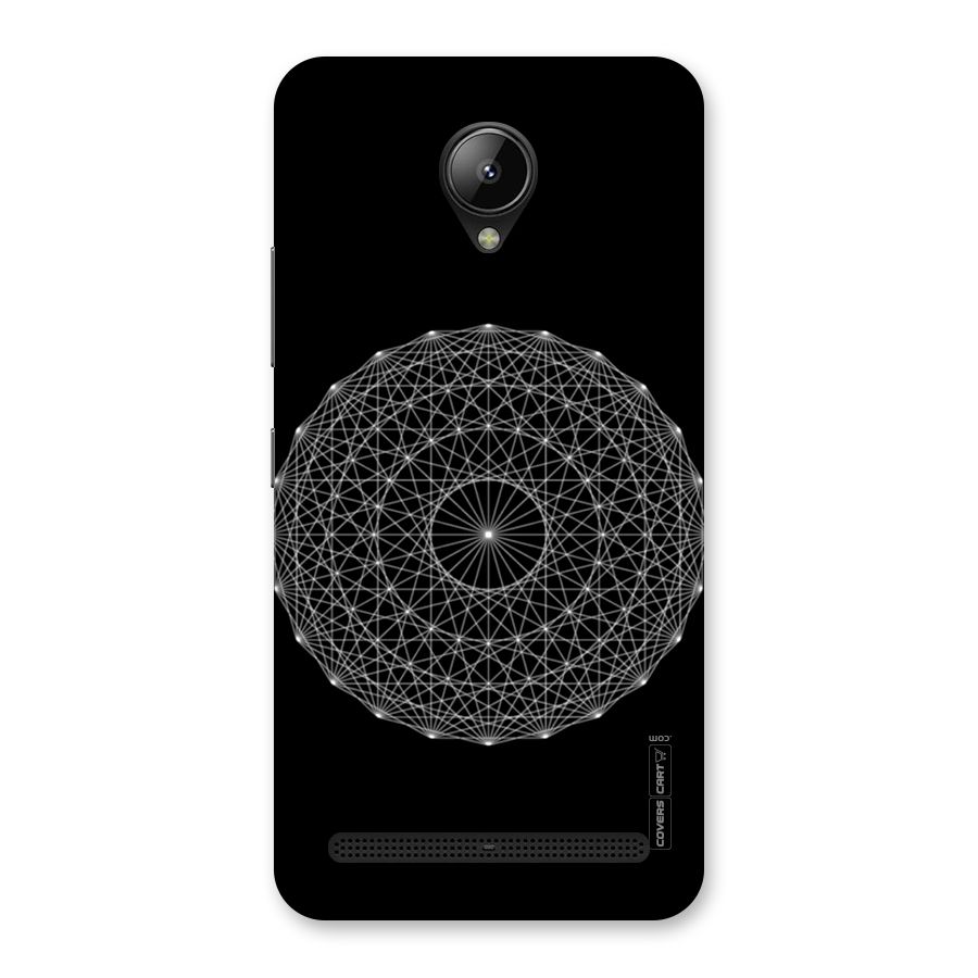 Black Clipart Back Case for Lenovo C2
