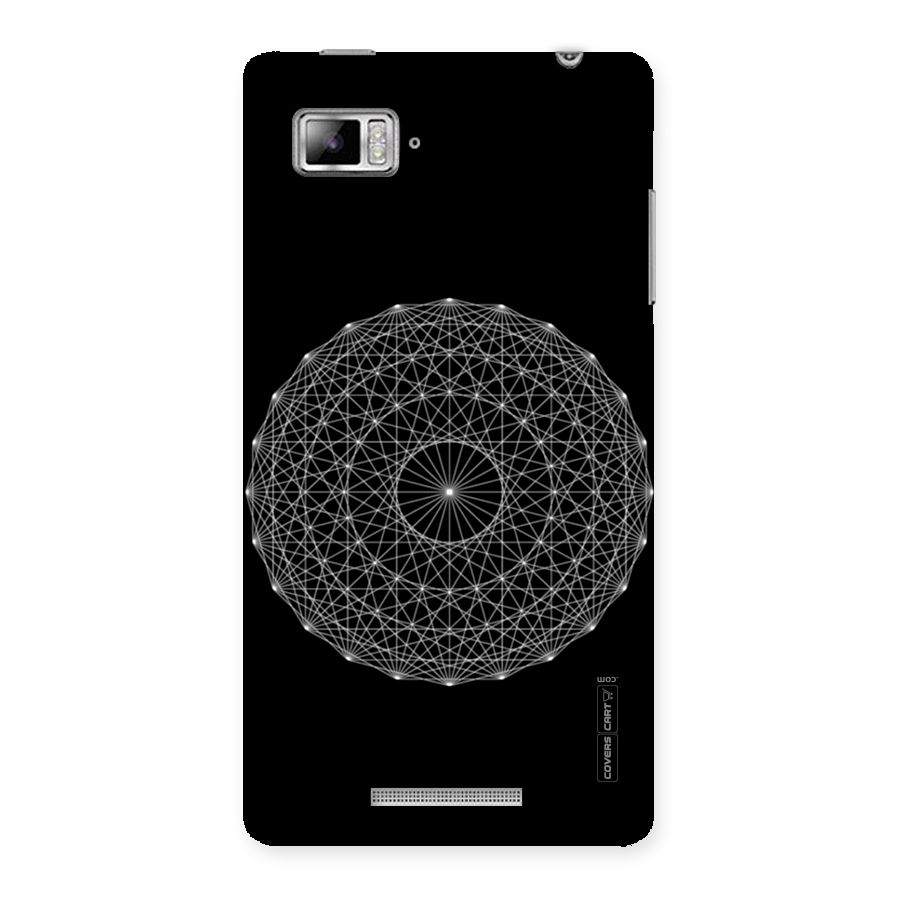 Black Clipart Back Case for Lenovo Vibe Z K910