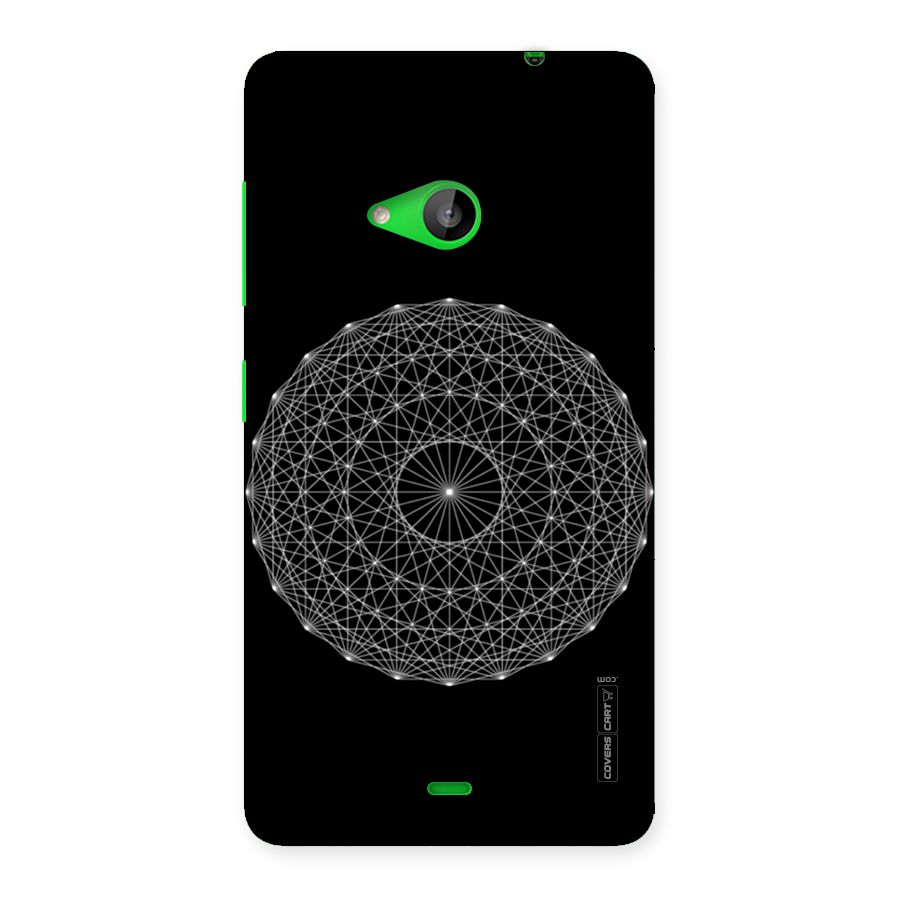 Black Clipart Back Case for Lumia 535