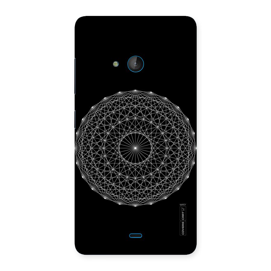 Black Clipart Back Case for Lumia 540