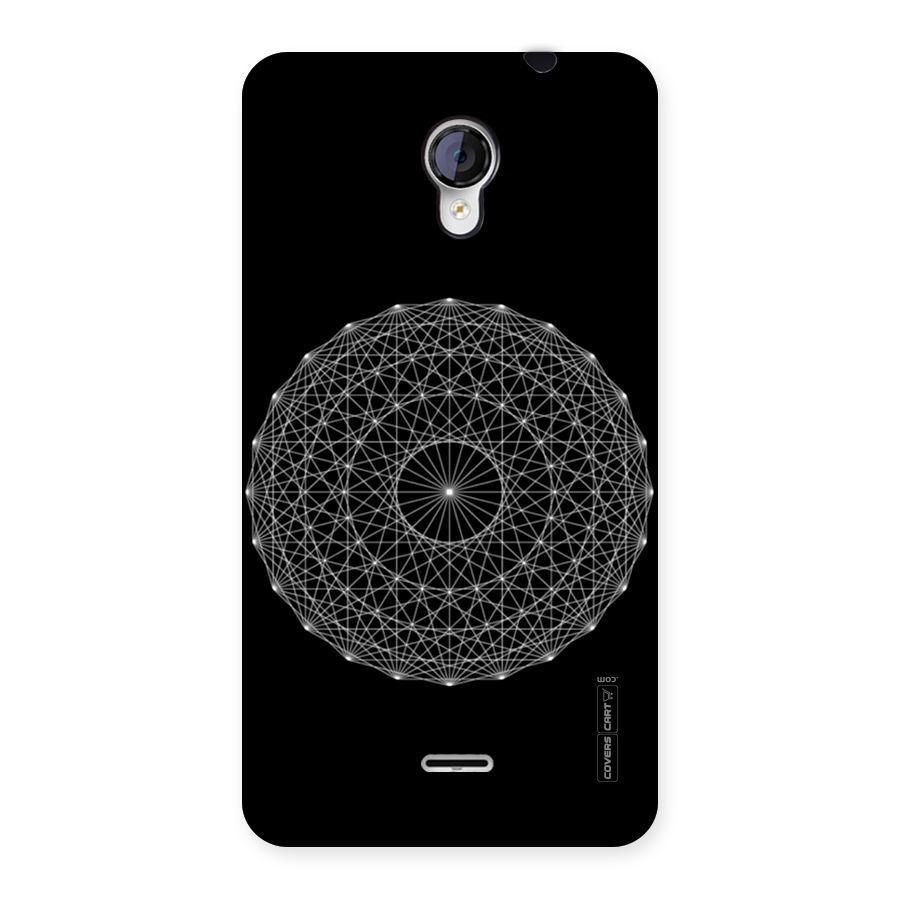 Black Clipart Back Case for Micromax Unite 2 A106