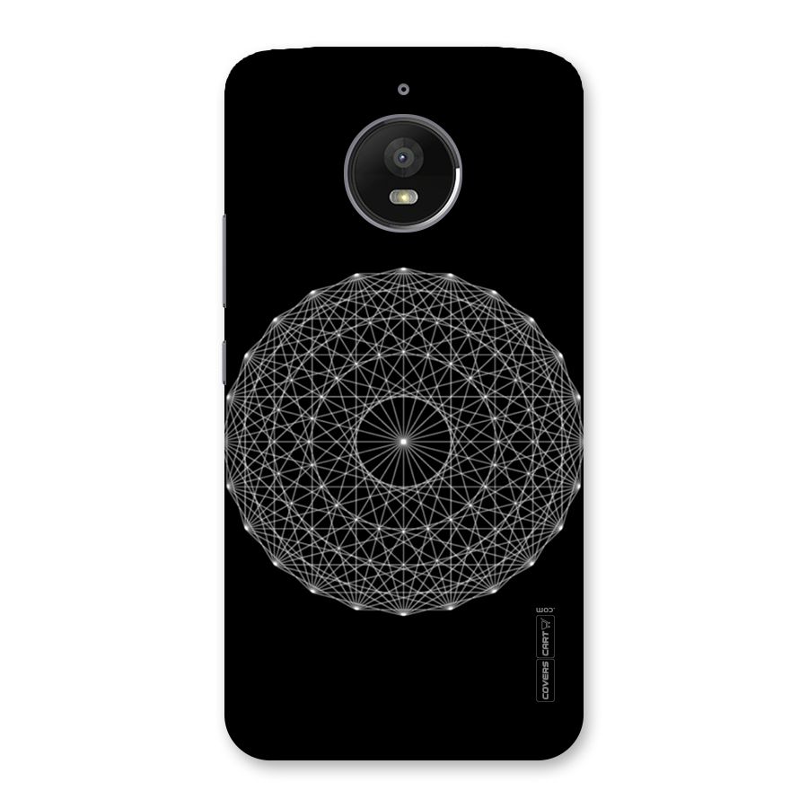 Black Clipart Back Case for Moto E4 Plus