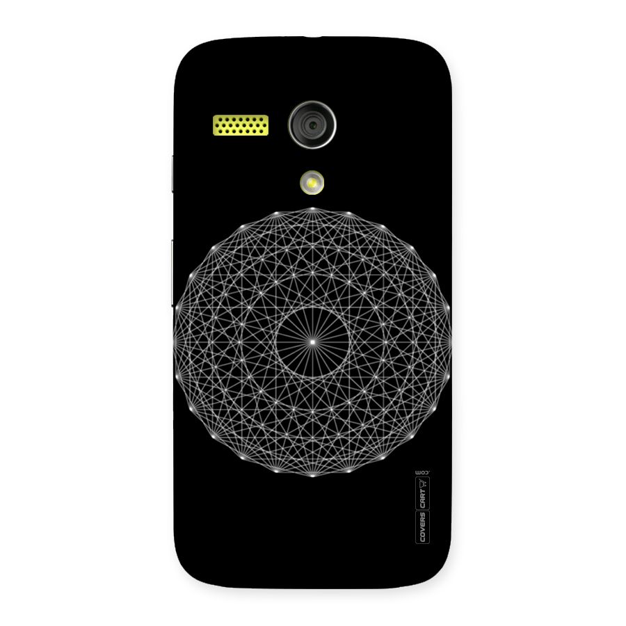 Black Clipart Back Case for Moto G