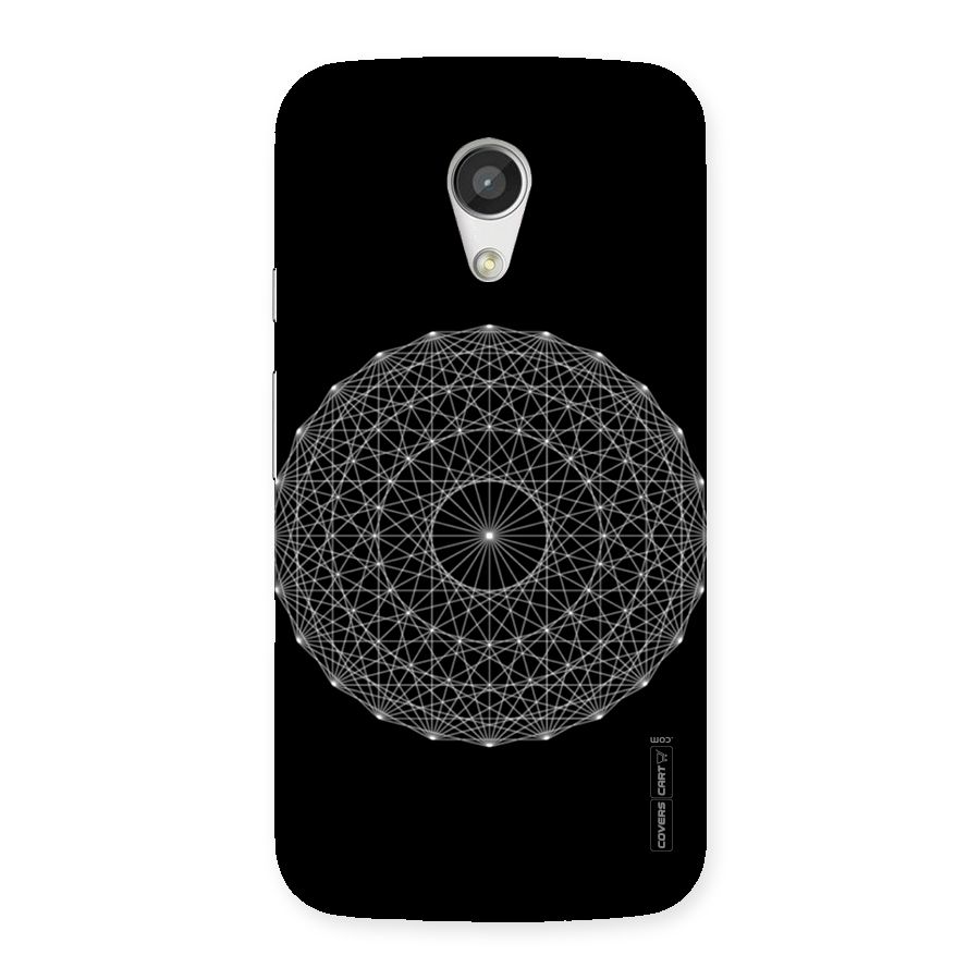 Black Clipart Back Case for Moto G 2nd Gen
