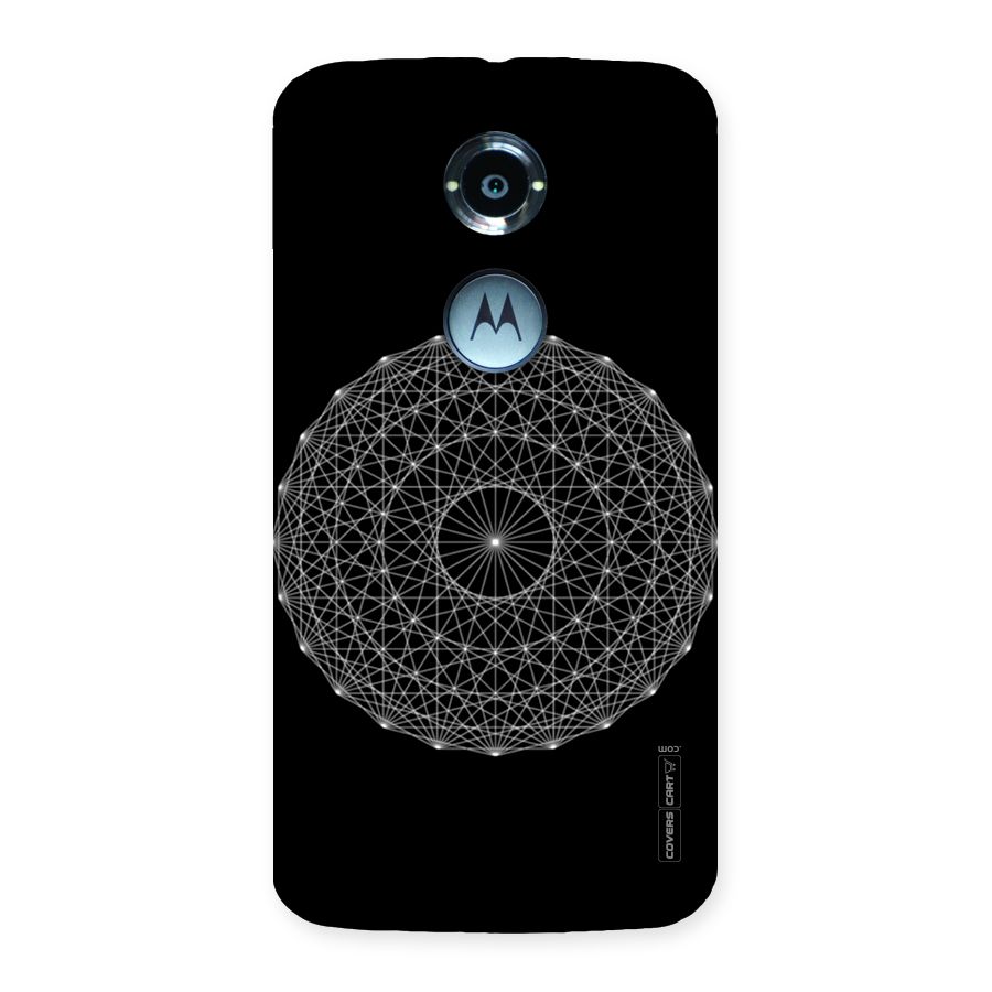 Black Clipart Back Case for Moto X 2nd Gen