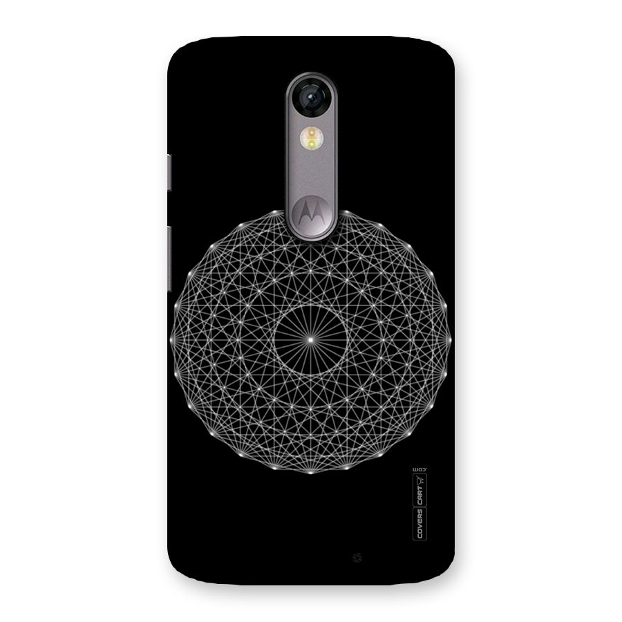 Black Clipart Back Case for Moto X Force