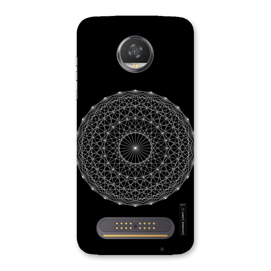 Black Clipart Back Case for Moto Z2 Play