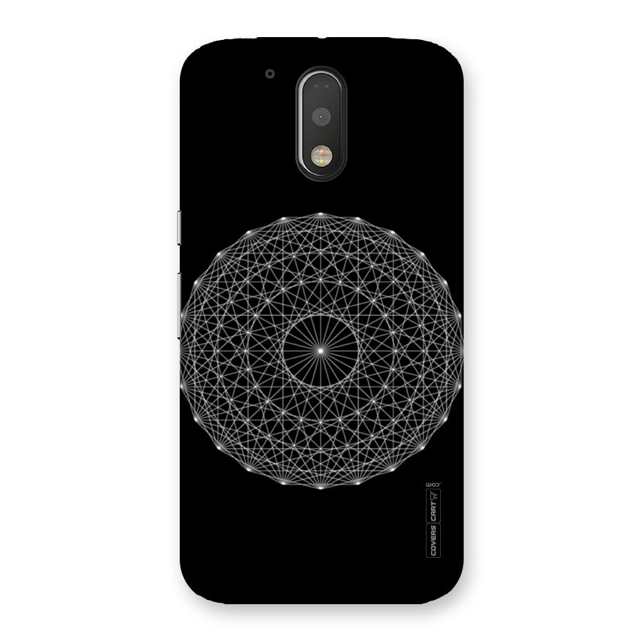 Black Clipart Back Case for Motorola Moto G4 Plus
