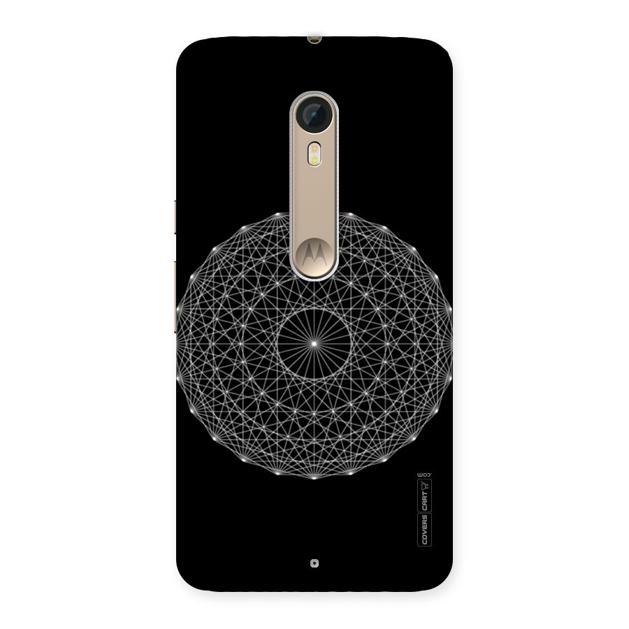 Black Clipart Back Case for Motorola Moto X Style