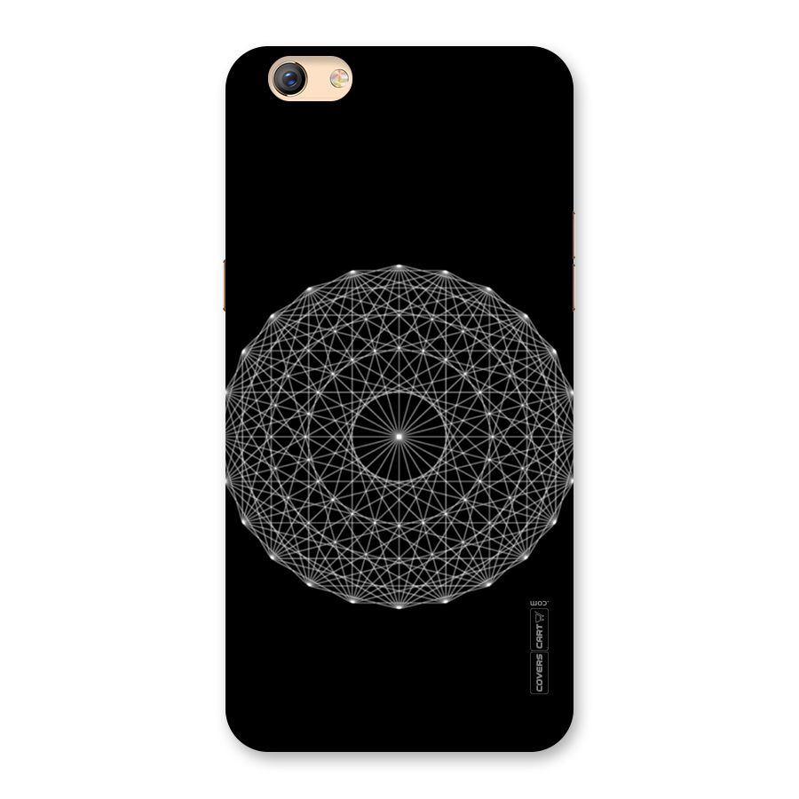 Black Clipart Back Case for Oppo F3 Plus