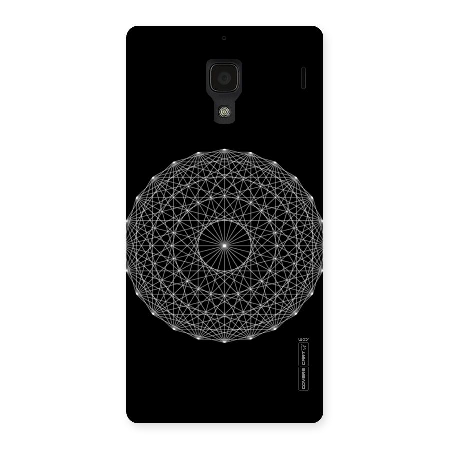 Black Clipart Back Case for Redmi 1S