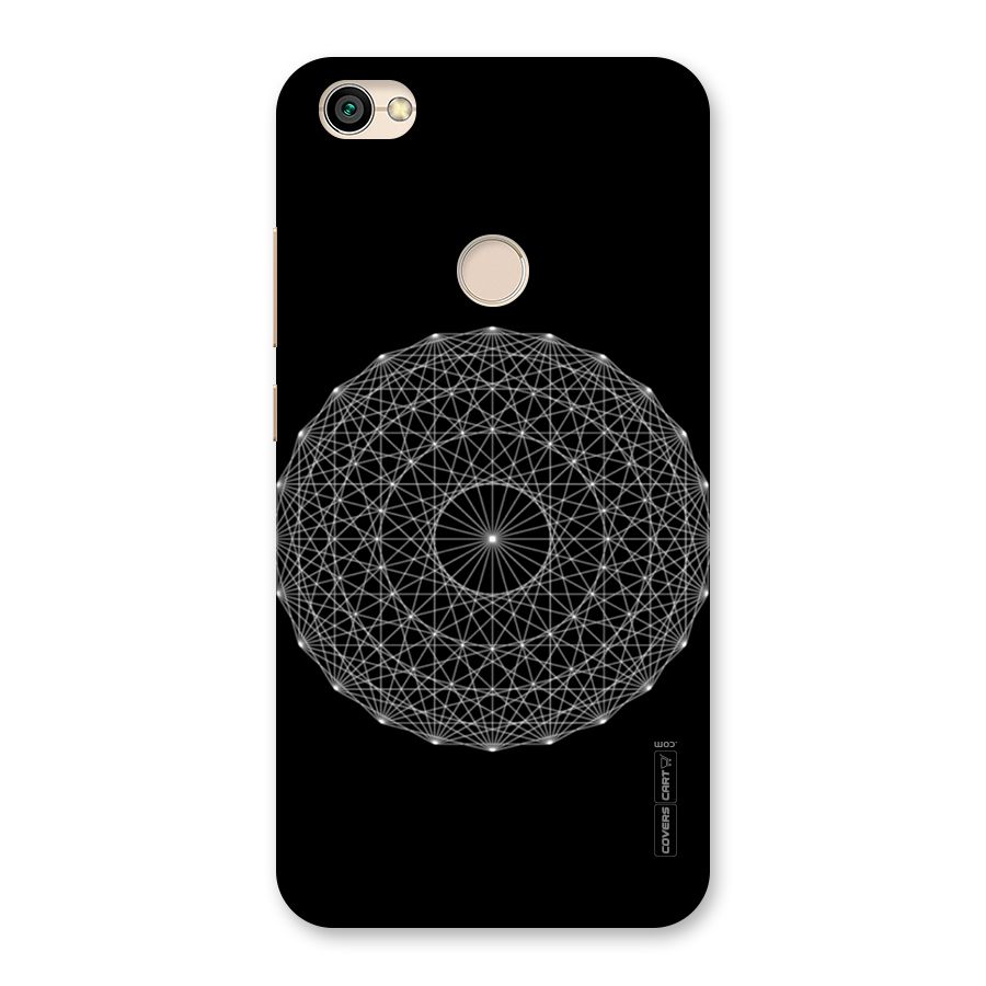 Black Clipart Back Case for Redmi Y1 2017