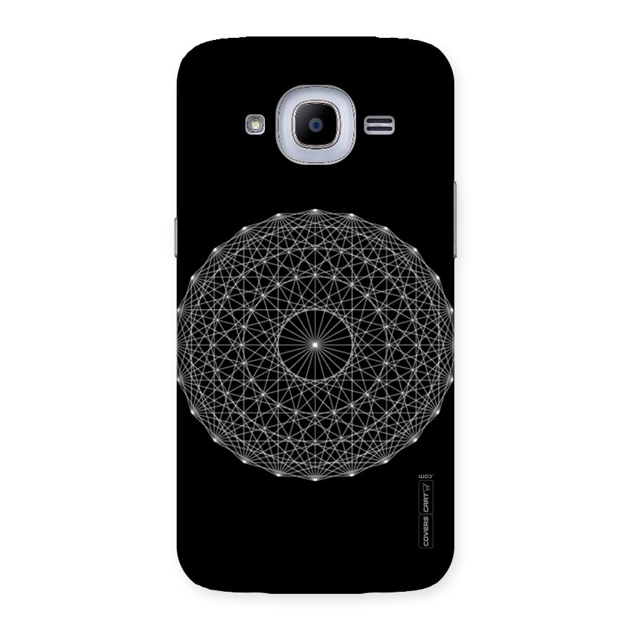 Black Clipart Back Case for Samsung Galaxy J2 2016