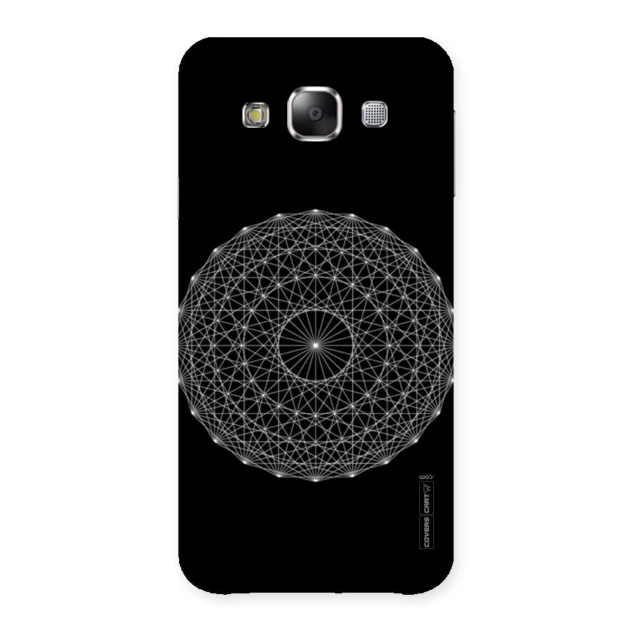 Black Clipart Back Case for Samsung Galaxy E5