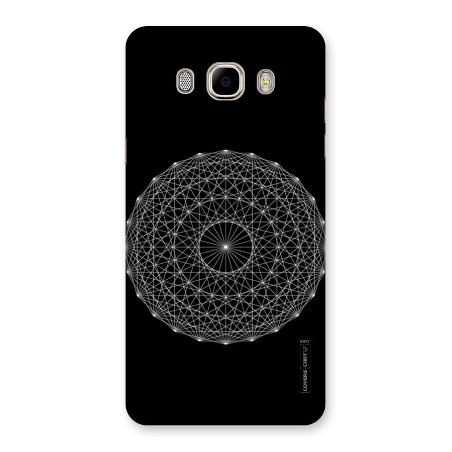 Black Clipart Back Case for Samsung Galaxy J7 2016