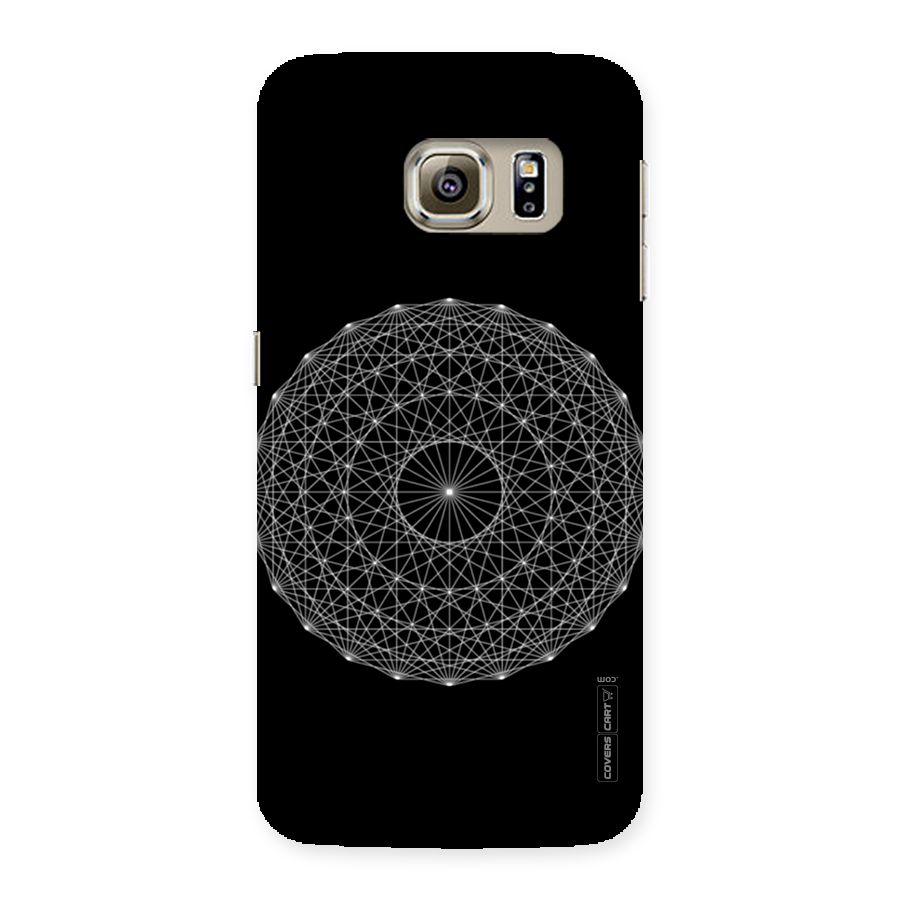 Black Clipart Back Case for Samsung Galaxy S6 Edge