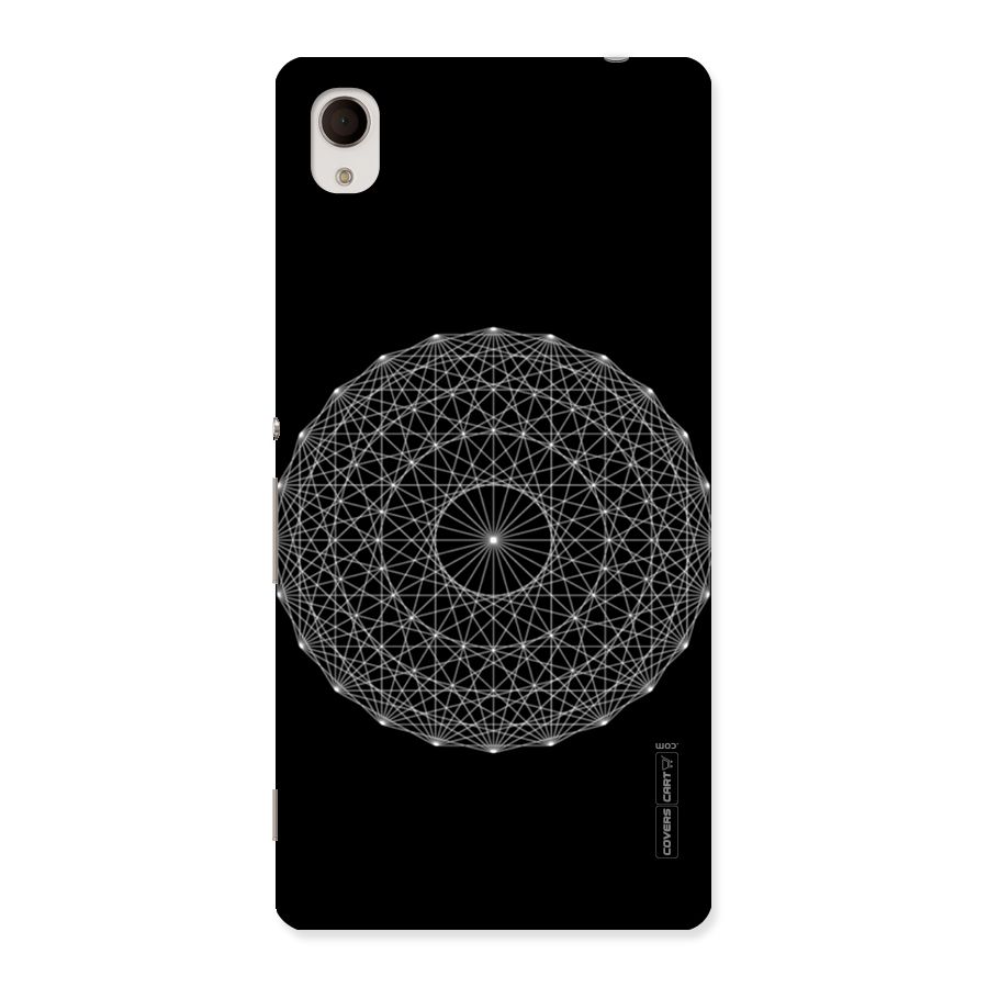 Black Clipart Back Case for Sony Xperia M4
