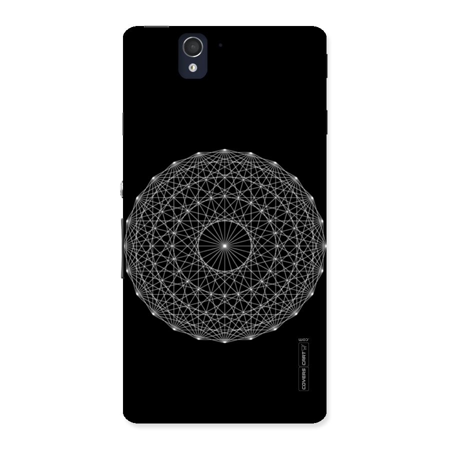 Black Clipart Back Case for Sony Xperia Z