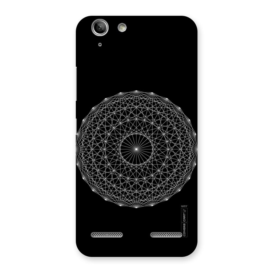 Black Clipart Back Case for Vibe K5 Plus
