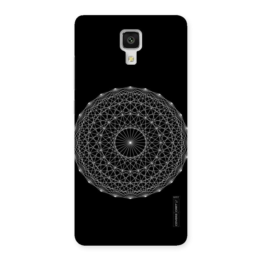 Black Clipart Back Case for Xiaomi Mi 4