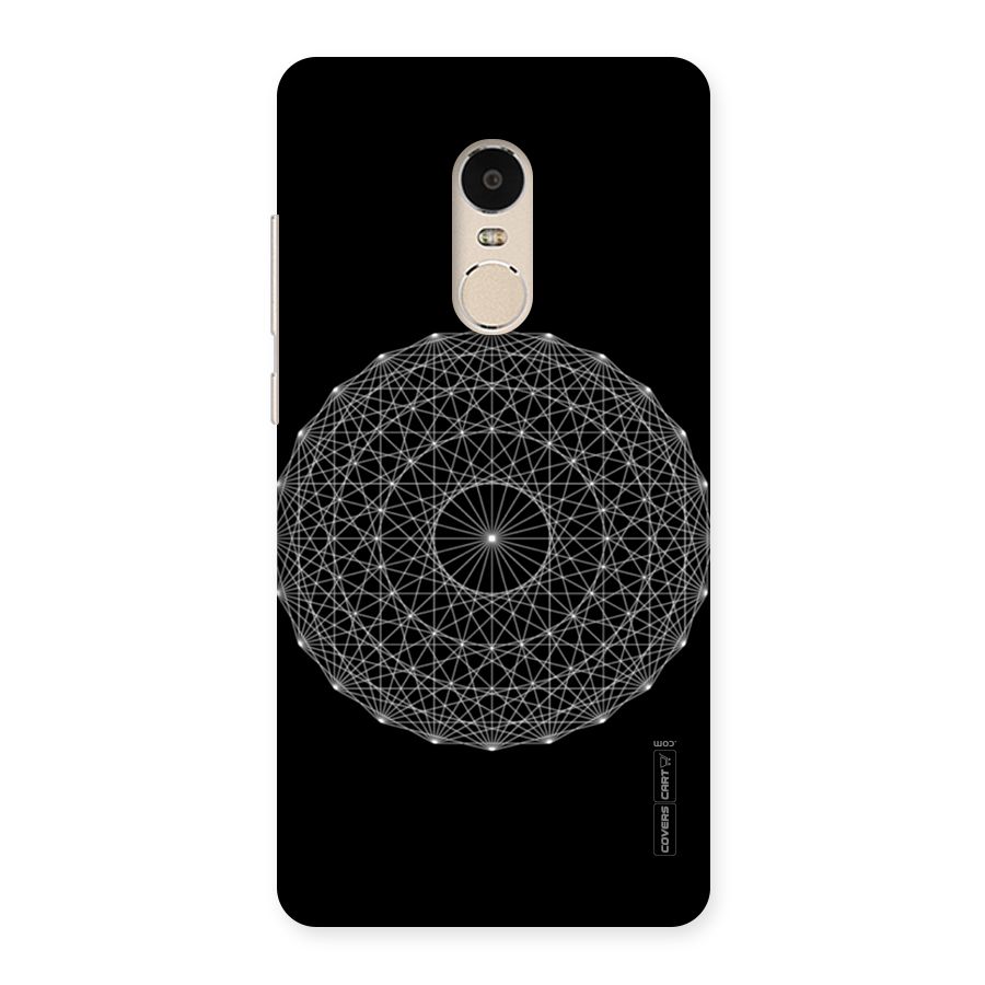 Black Clipart Back Case for Xiaomi Redmi Note 4