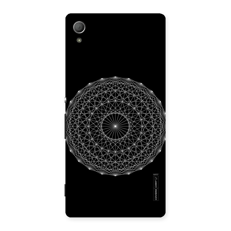 Black Clipart Back Case for Xperia Z3 Plus