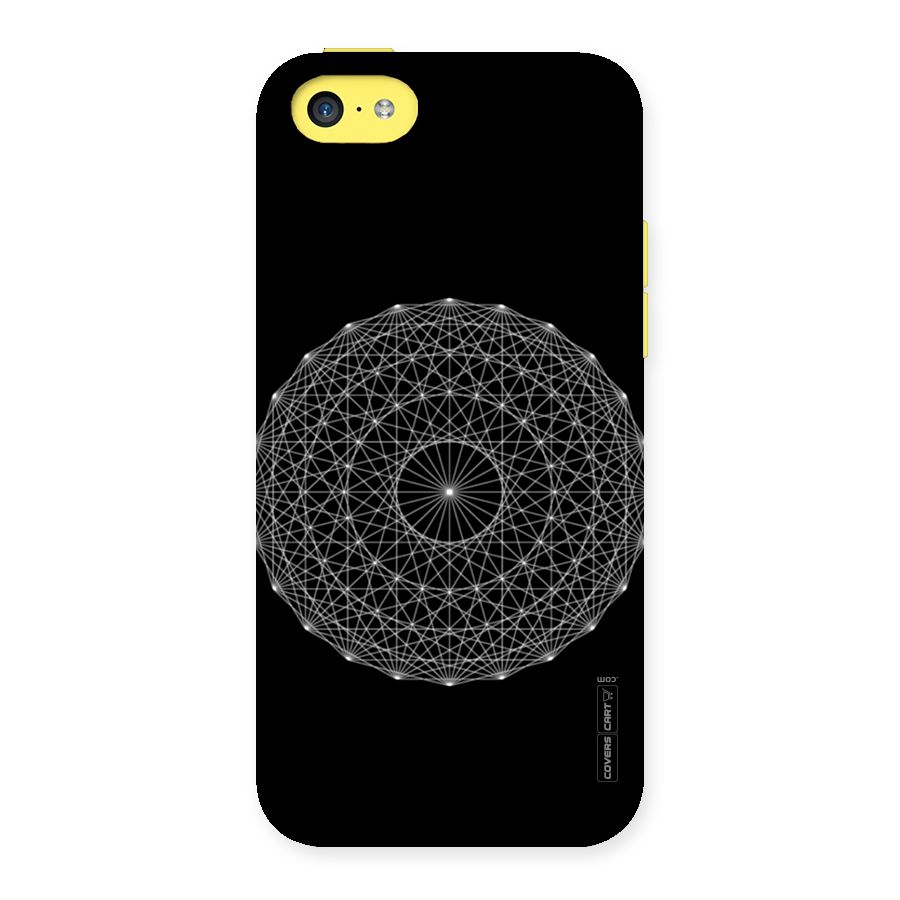 Black Clipart Back Case for iPhone 5C