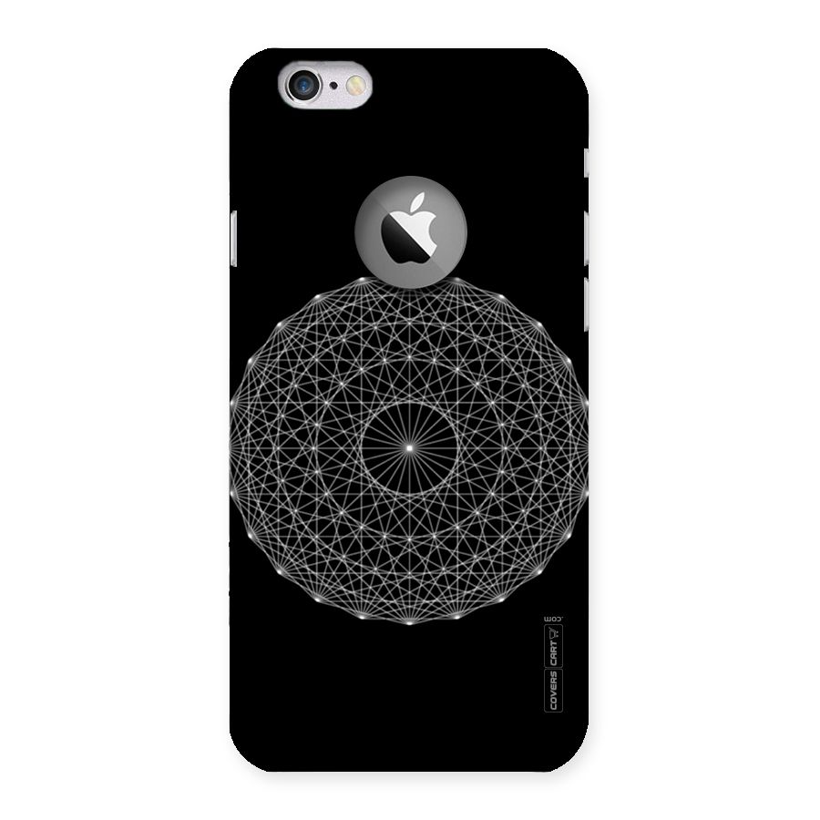 Black Clipart Back Case for iPhone 6 Logo Cut