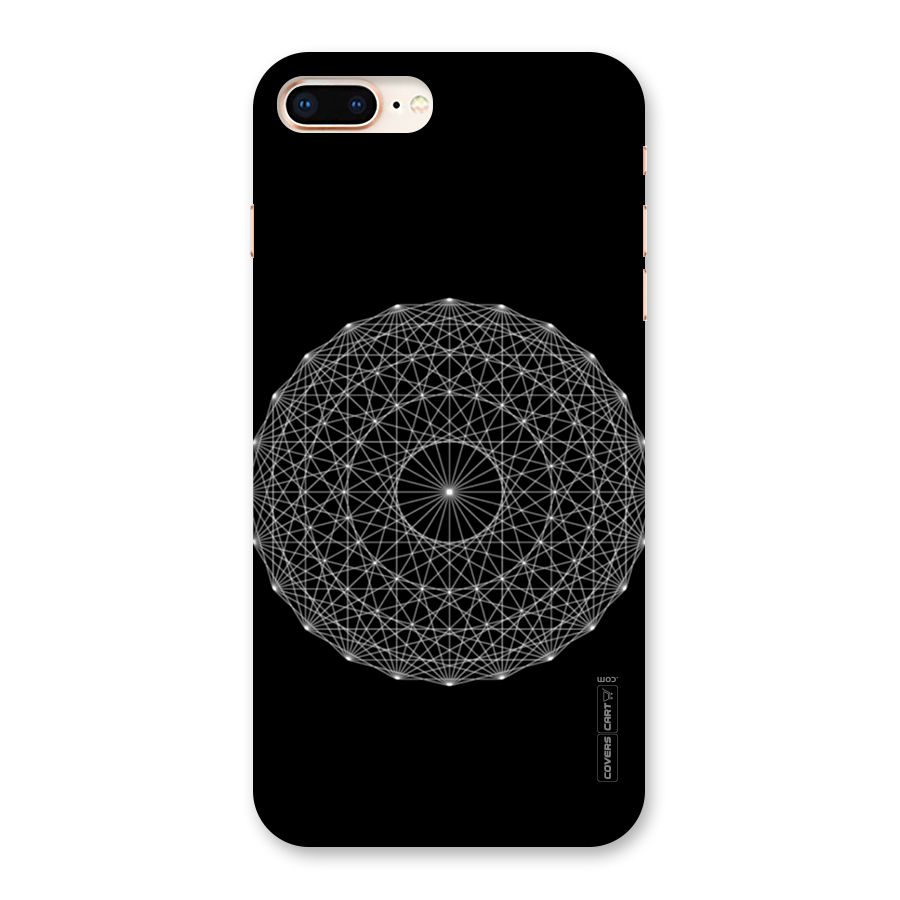 Black Clipart Back Case for iPhone 8 Plus