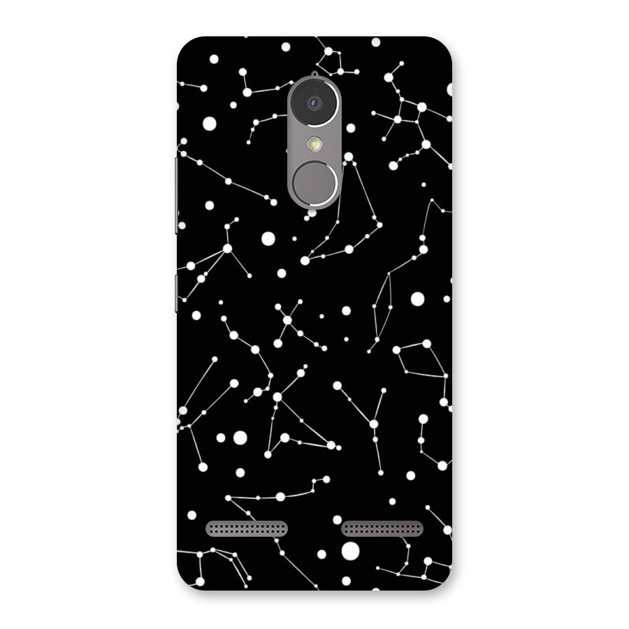 Black Constellation Pattern Back Case for Lenovo K6