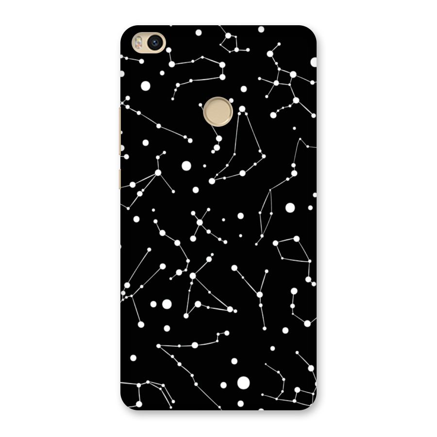 Black Constellation Pattern Back Case for Mi Max 2