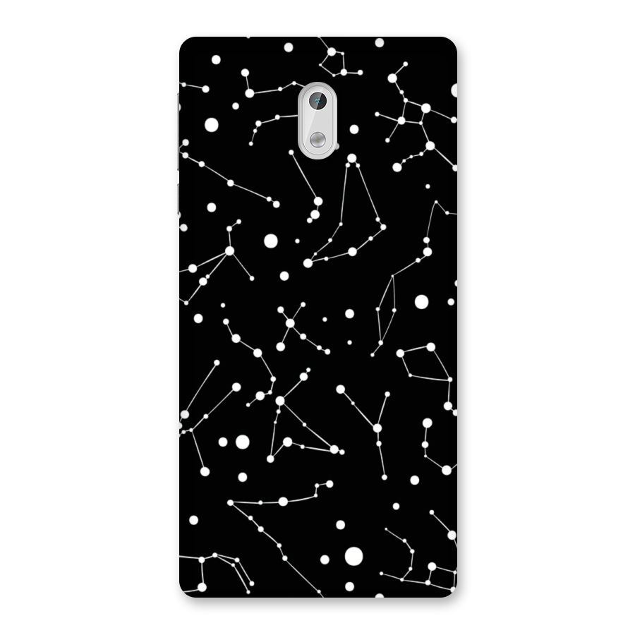 Black Constellation Pattern Back Case for Nokia 3