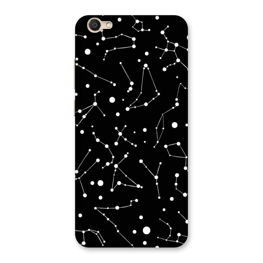 Black Constellation Pattern Back Case for Vivo V5